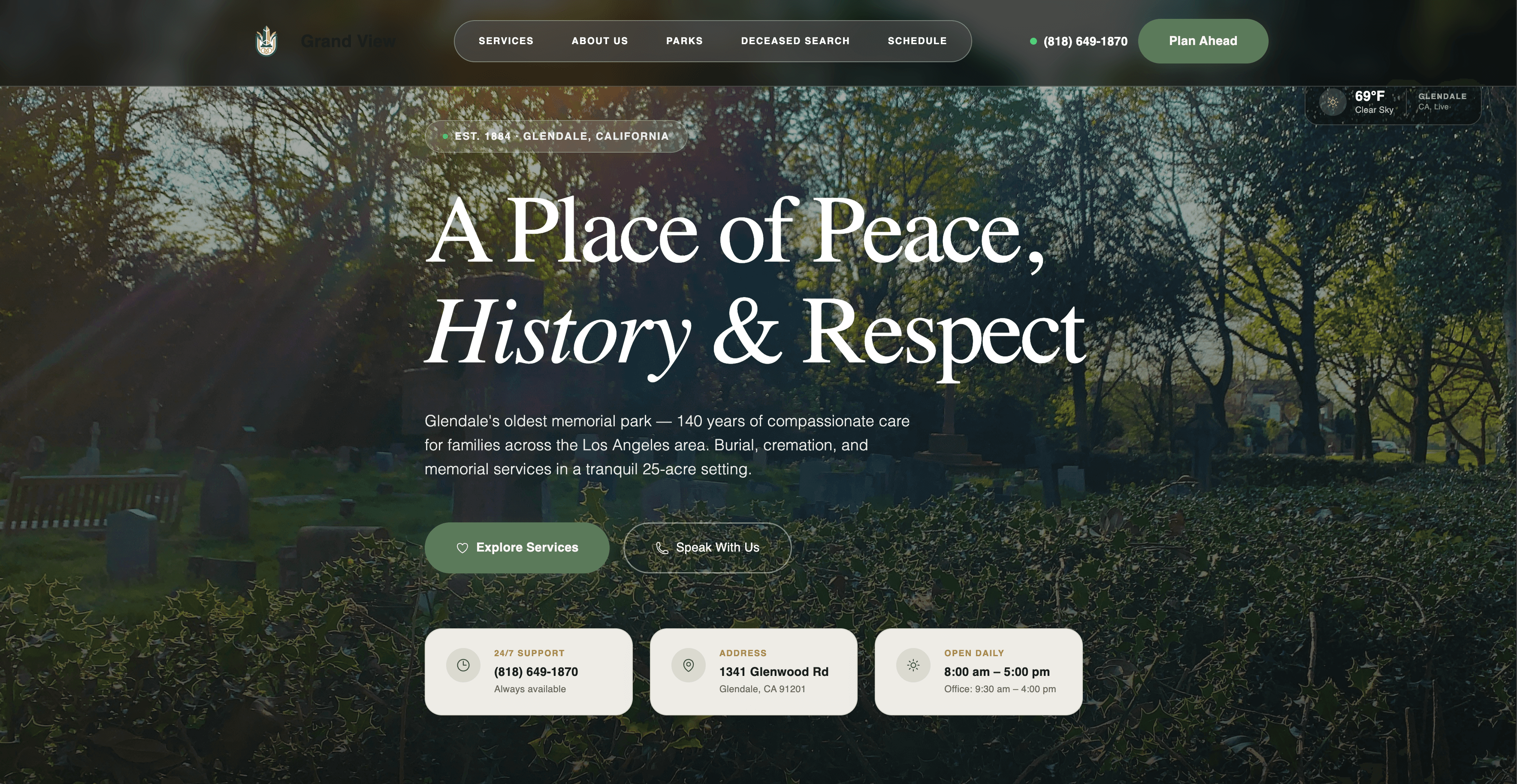 Cemetery demo preview